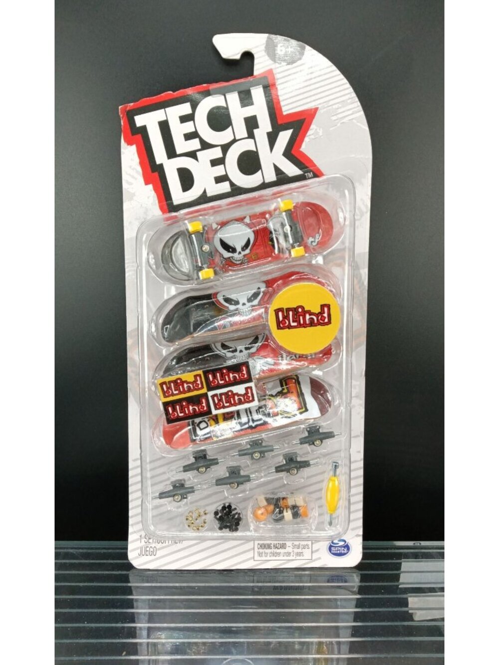 Tech Deck Blind Series Fingerboard Set With Accessories